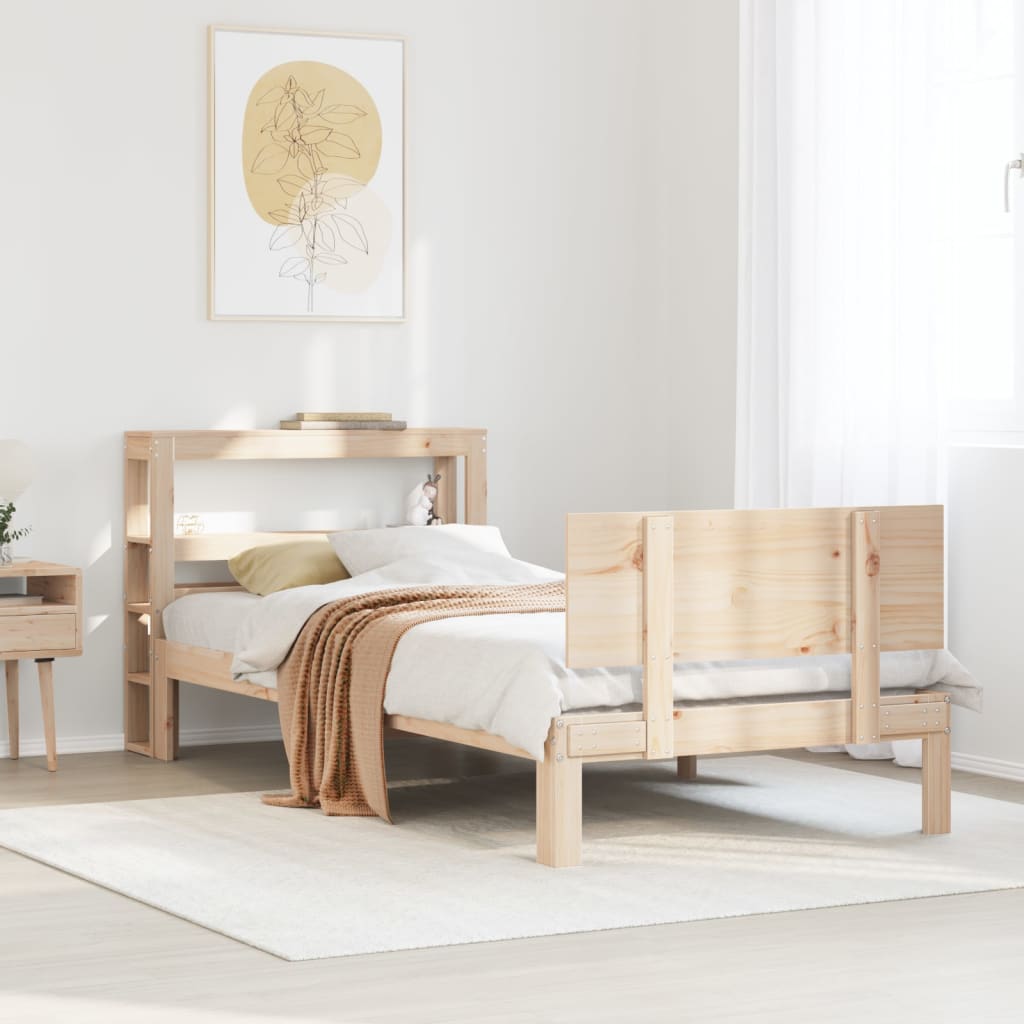 Bedframe with Headboard 90x200cm