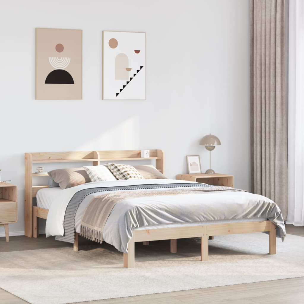 Bedframe with Headboard 150x200cm King Size