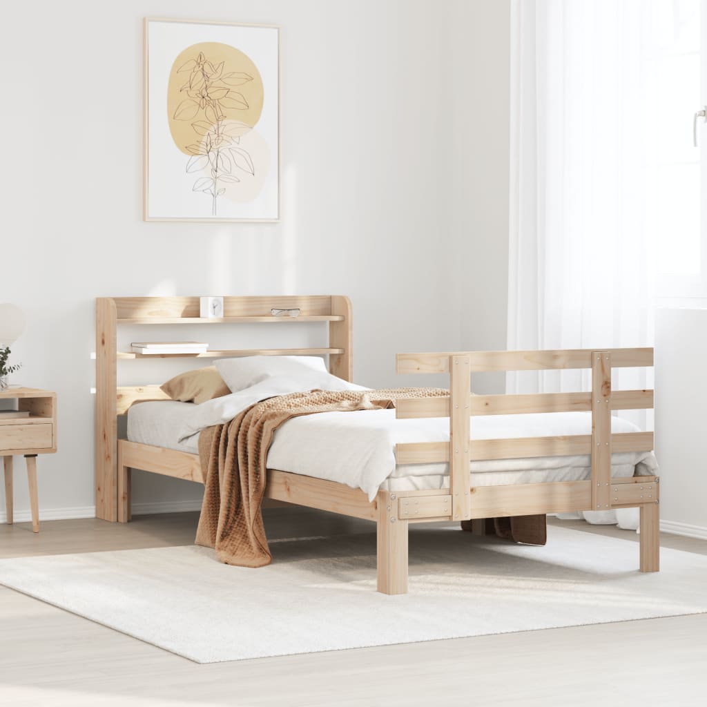 Bedframe with Headboard 90x200cm