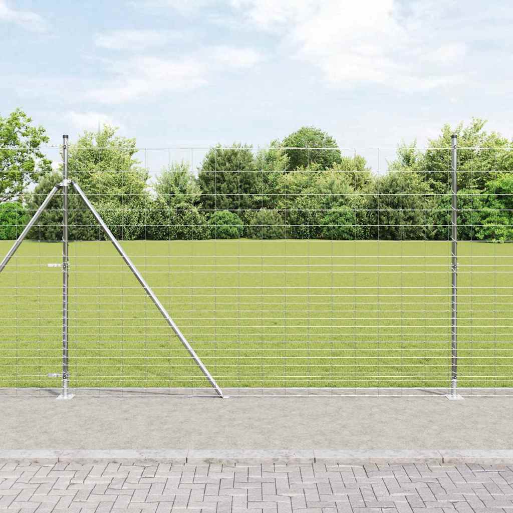Field Fence 1.6x25 m Galvanized Steel