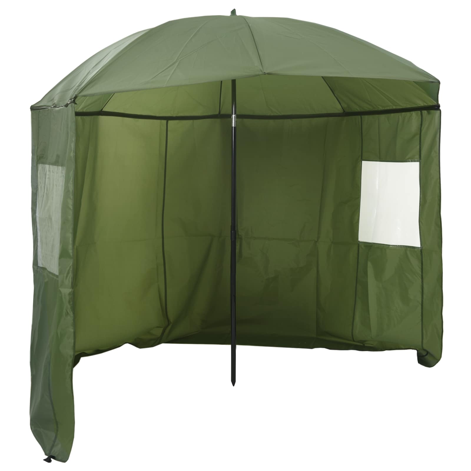 BRLRIDG Fishing Umbrella Army 240x210 cm Oxford Polyester - Yellow