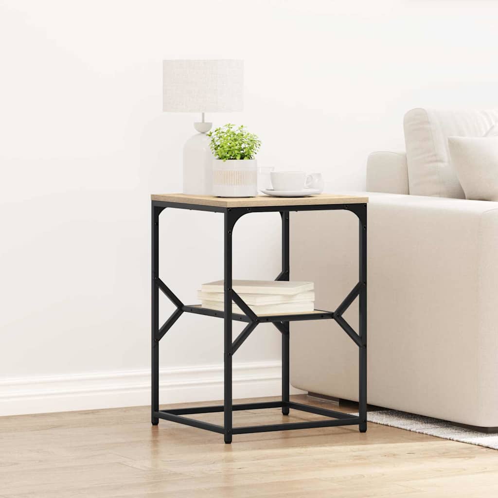 Side Table Sonoma Oak 41x40x60 cm Engineered Wood
