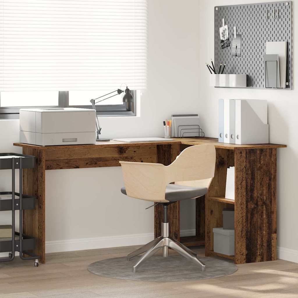 Old Wood Computer Desk Old wood Engineered wood Medium