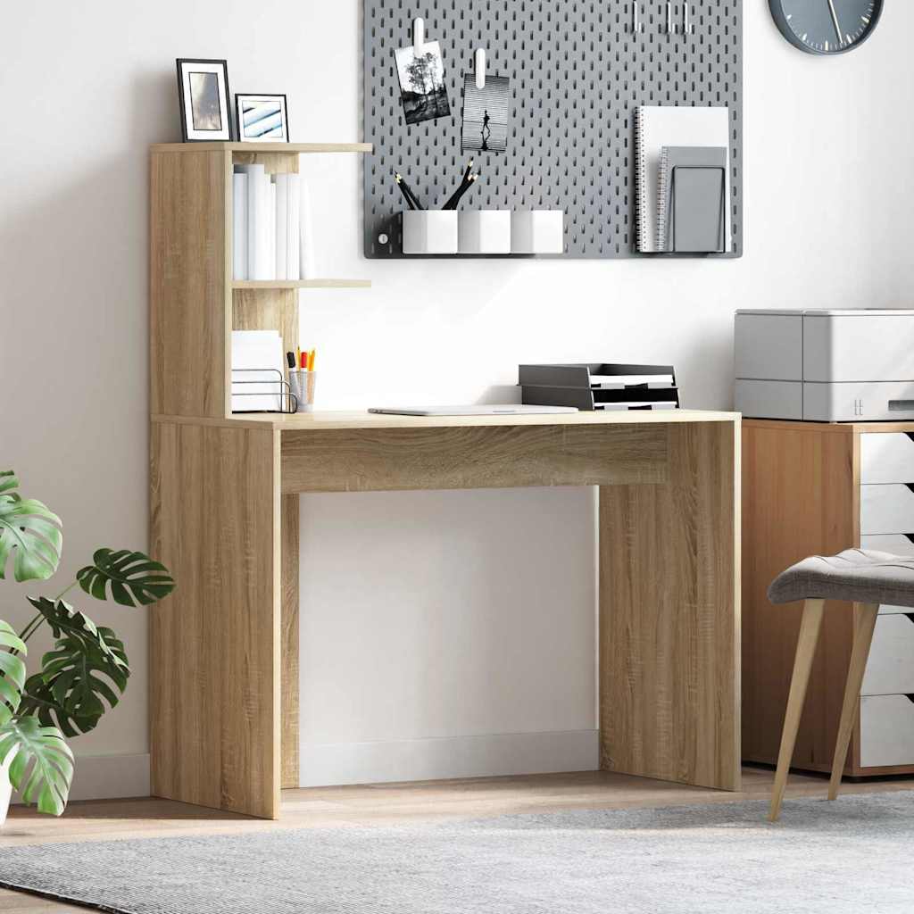 Sonoma Oak Writing Desk Sonoma oak Particle board Standard