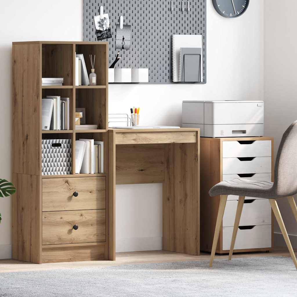 Writing Desk Artisan oak Engineered wood 60 x 40 x 76 cm Sleek