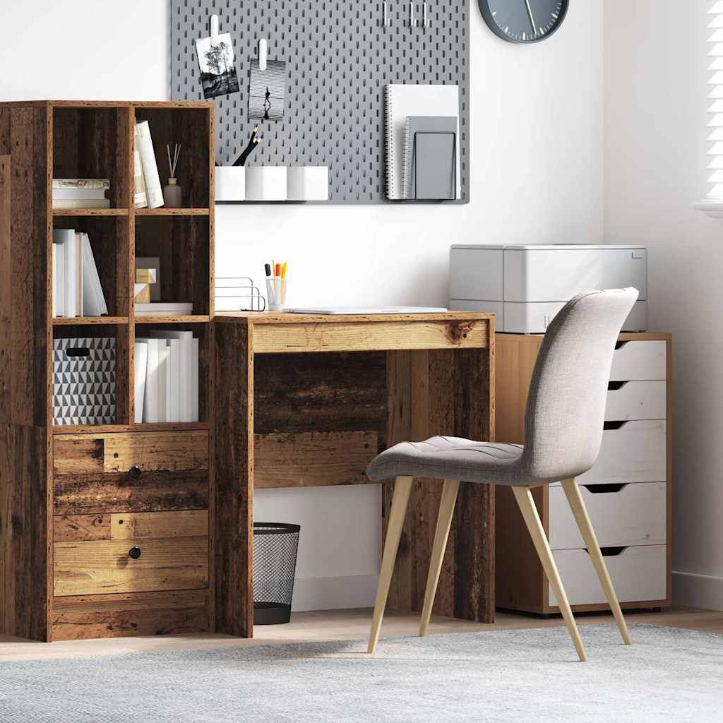 Writing Desk Old wood MDF 70 x 50 x 76 cm Simple Writing Desk