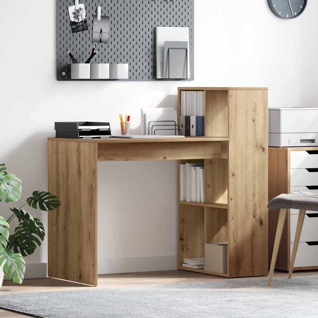 Writing Desk Artisan Oak Particle board Medium Writing Desk
