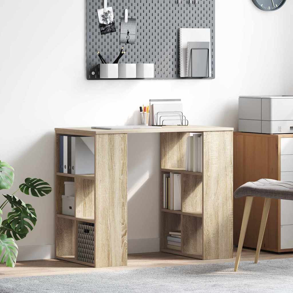 Corner Desk Sonoma oak MDF Medium Sonoma Oak Corner Desk