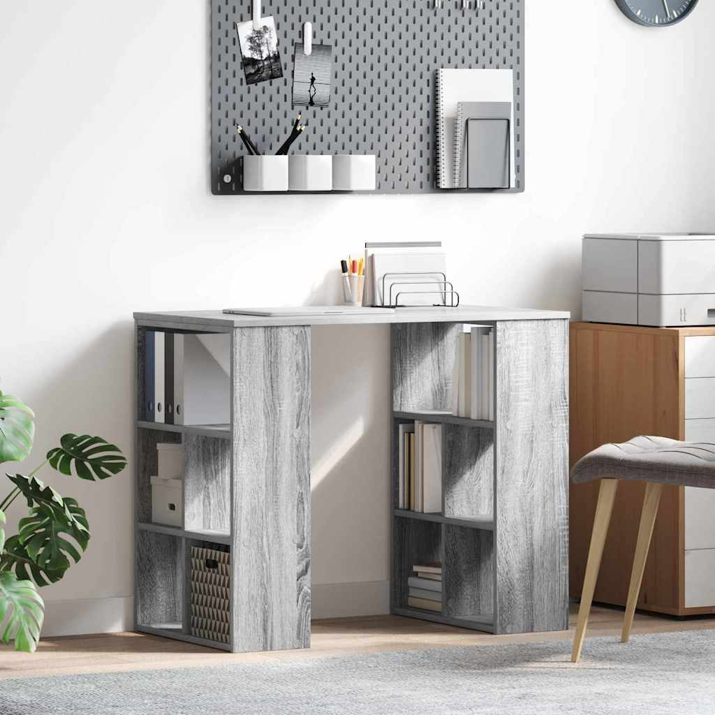 Corner Desk Grey Sonoma Particle board Medium Corner Desk