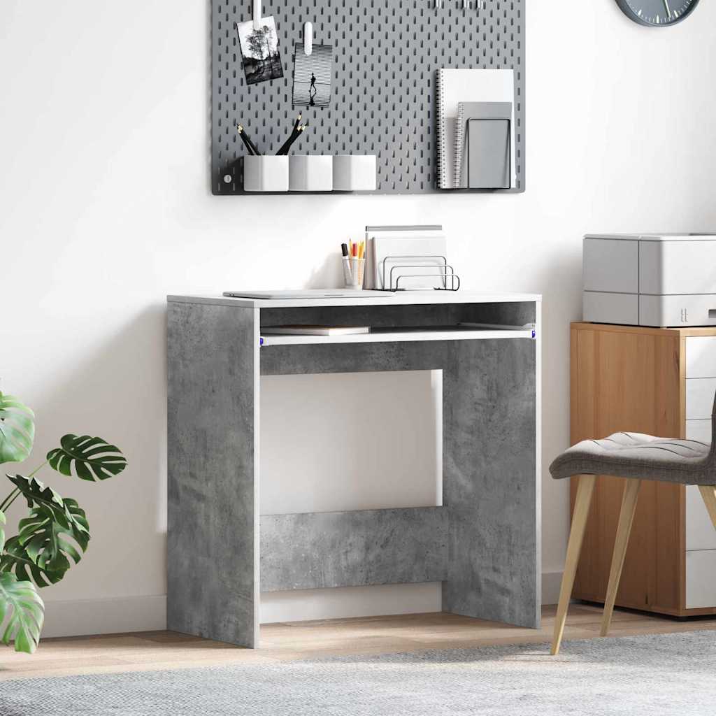 Computer Desk Concrete grey Particle board Concrete Desk