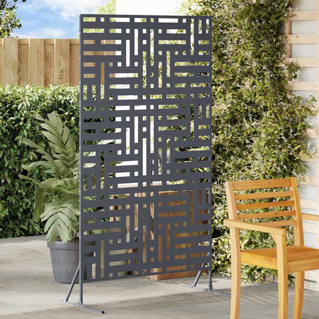 Privacy Screen Anthracite 100x50x180 cm Steel