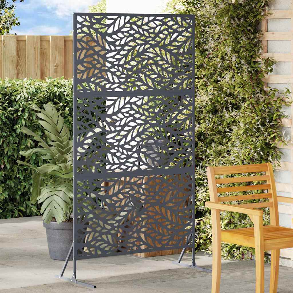 Privacy Screen Anthracite 100x50x180 cm Steel