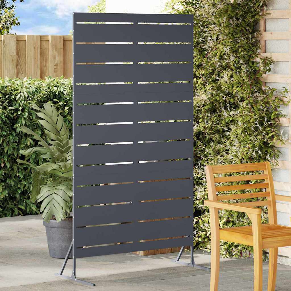 Privacy Screen, Anthracite, 100x50x180 cm, Steel