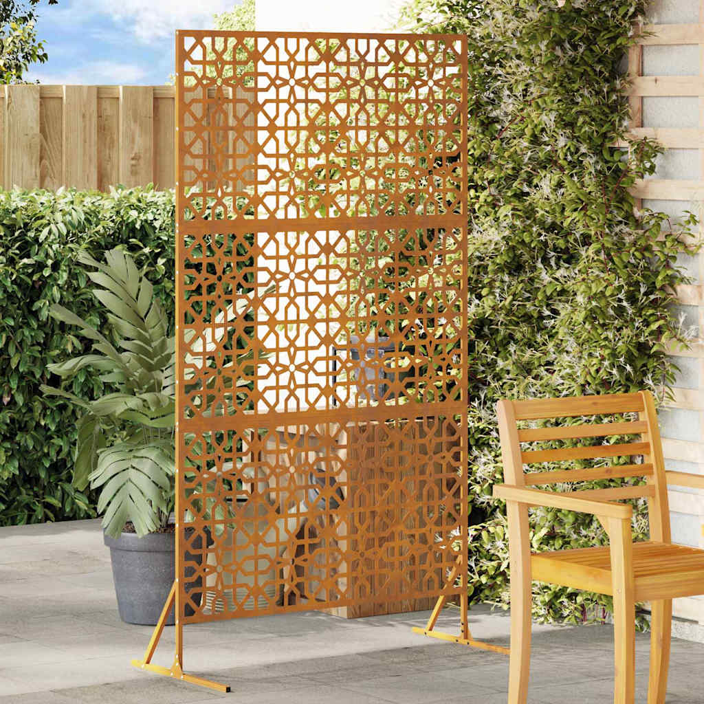 Privacy Screen 100x50x180 cm Weathering Steel