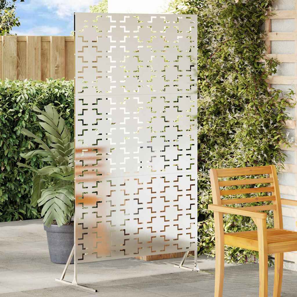 Privacy Screen 100x50x180 cm Stainless Steel