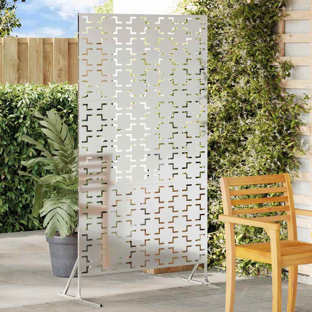 Privacy Screen 100x50x180 cm Galvanised Steel