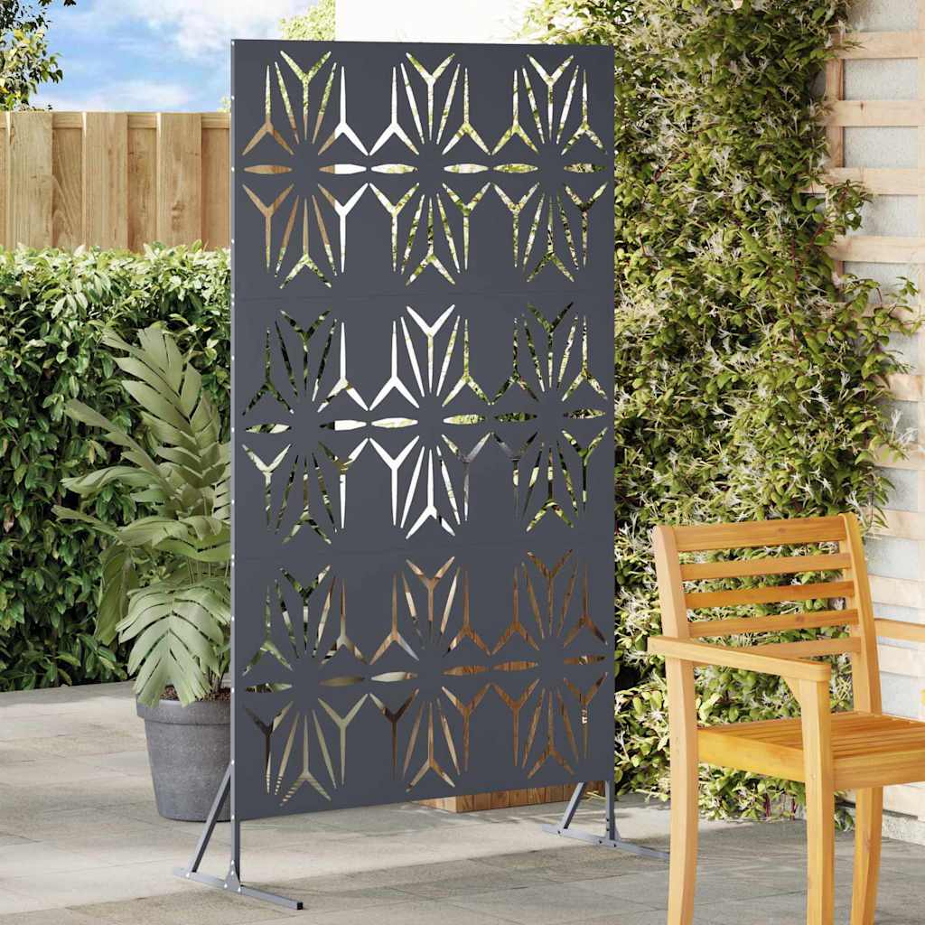 Privacy Screen Anthracite 100x50x180 cm Steel