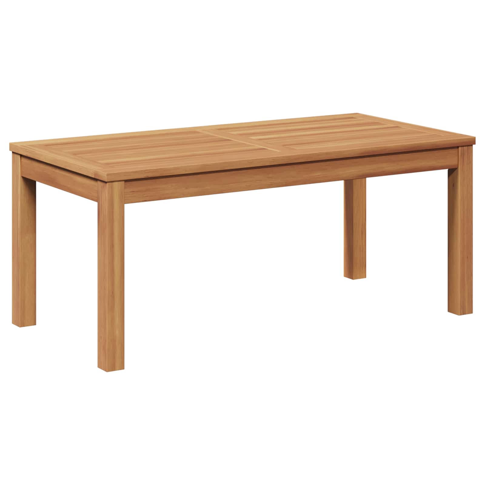 PHSWOD Table 95x45x40 cm Solid Teak Wood - Brown