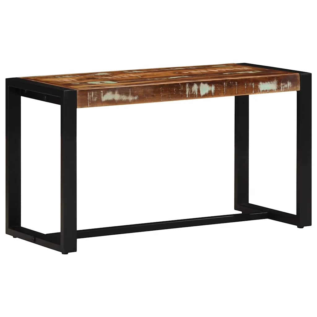 Bench Multicolour 80x35x45 cm Solid Wood Reclaimed