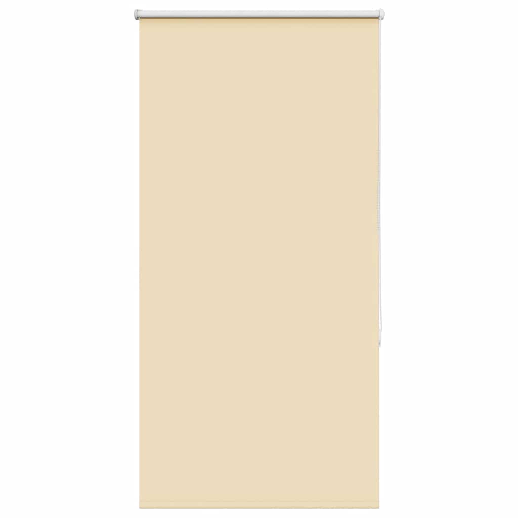 Roller Blind Blackout Beige 85x150 cm Fabric Width 80.7 cm Polyester