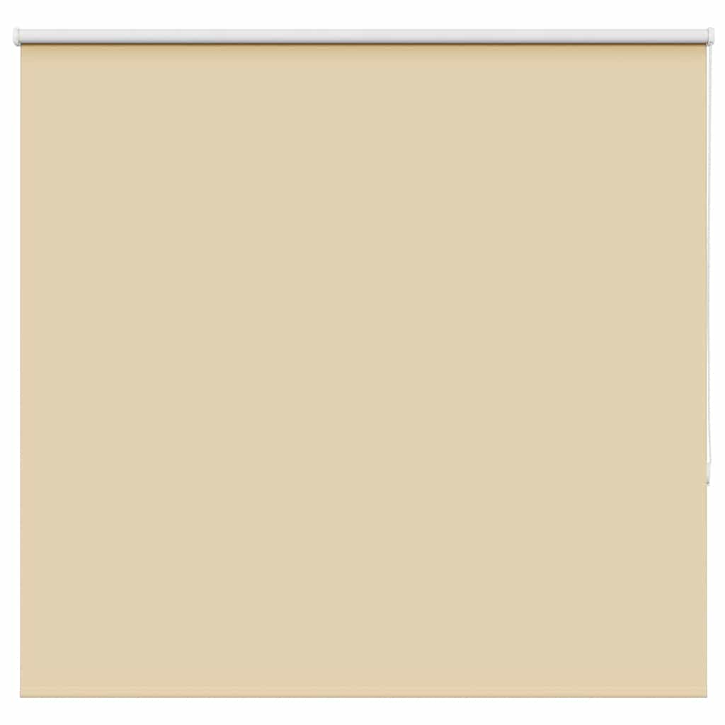 Roller Blind Blackout Beige 155x150 cm Fabric Width 151.6 cm Polyester