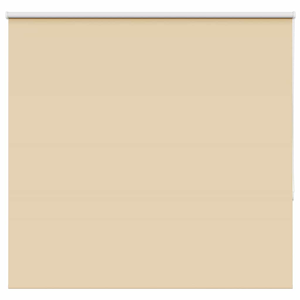 Roller Blind Blackout Beige 160x150 cm Fabric Width 156.6 cm Polyester