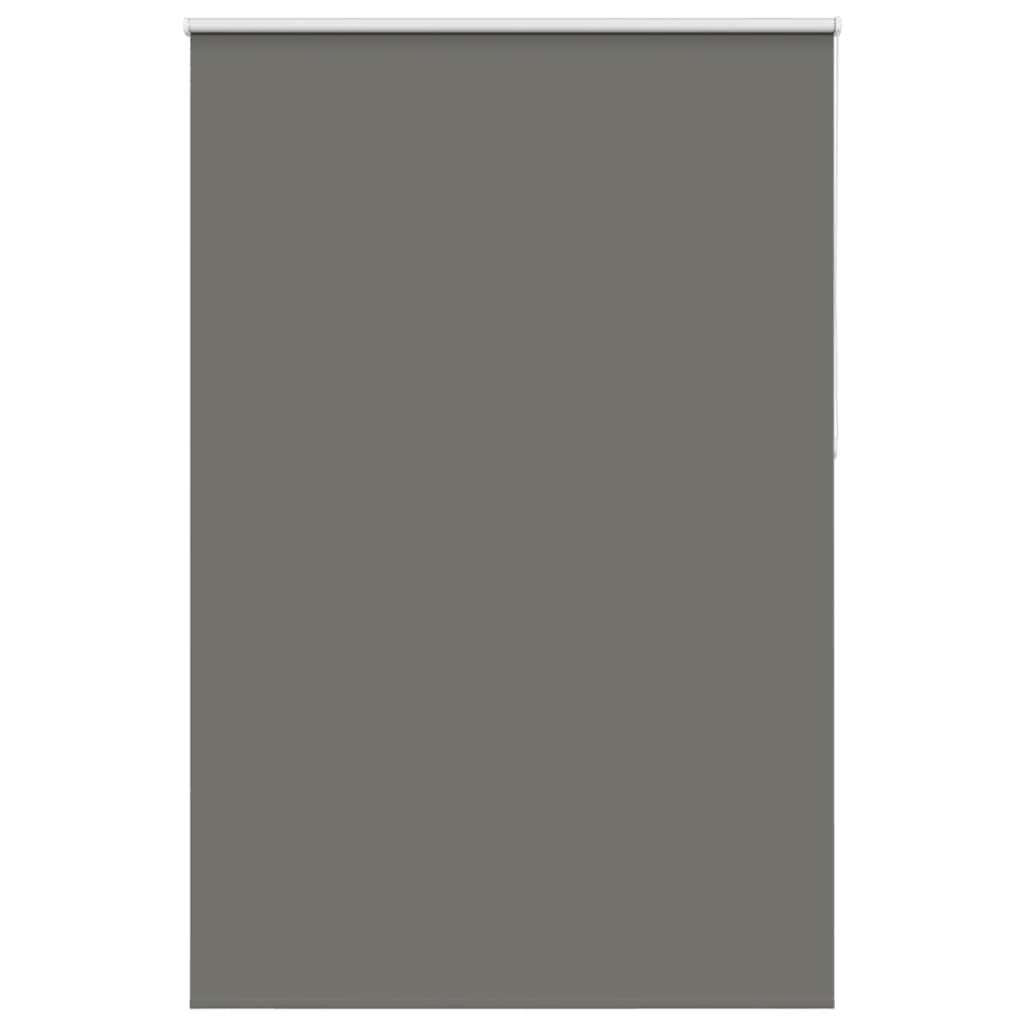 Roller Blind Blackout Grey 150x210 cm Fabric Width 146.6 cm Polyester