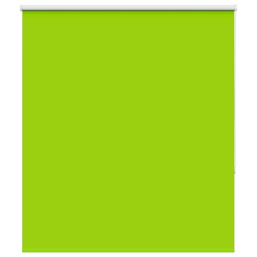 Roller Blind Blackout Leaves Green 135x130 cm Fabric Width 131.6 cm Polyester