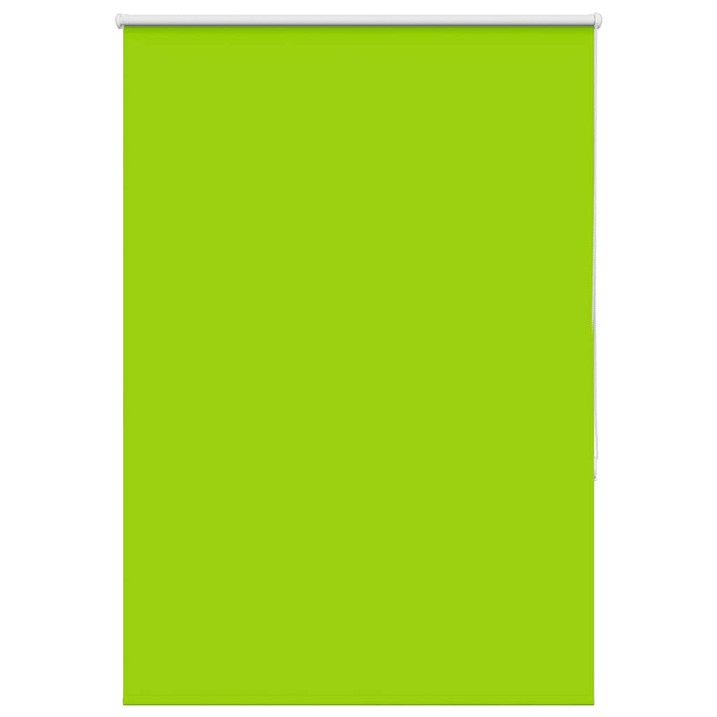 Roller Blind Blackout Leaves Green 115x150 cm Fabric Width 110.7 cm Polyester