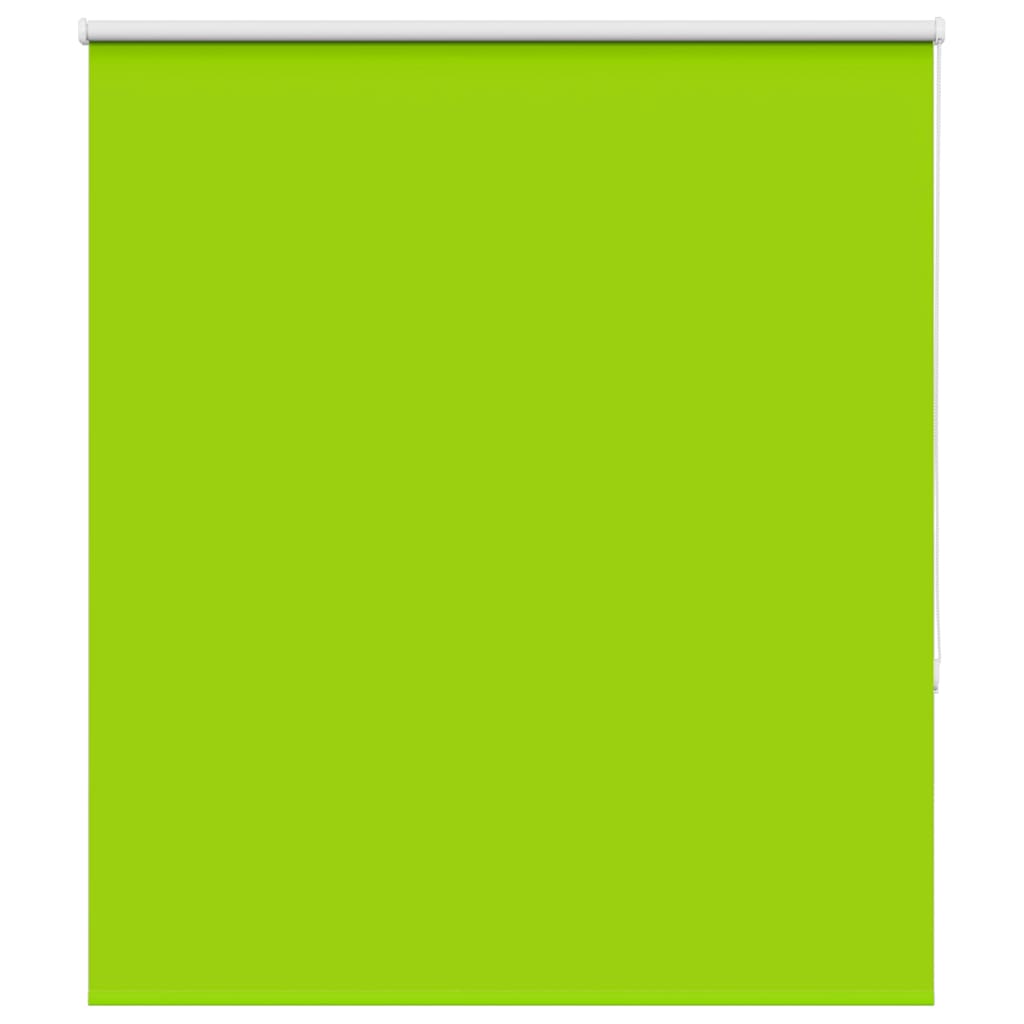 Roller Blind Blackout Leaves Green 125x175 cm Fabric Width 121.6 cm Polyester