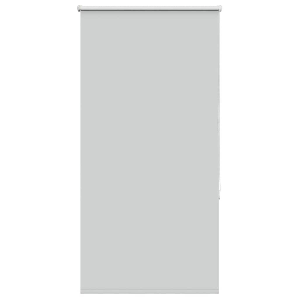 Roller Blind Blackout Light Grey 85x130 cm Fabric Width 80.7 cm Polyester