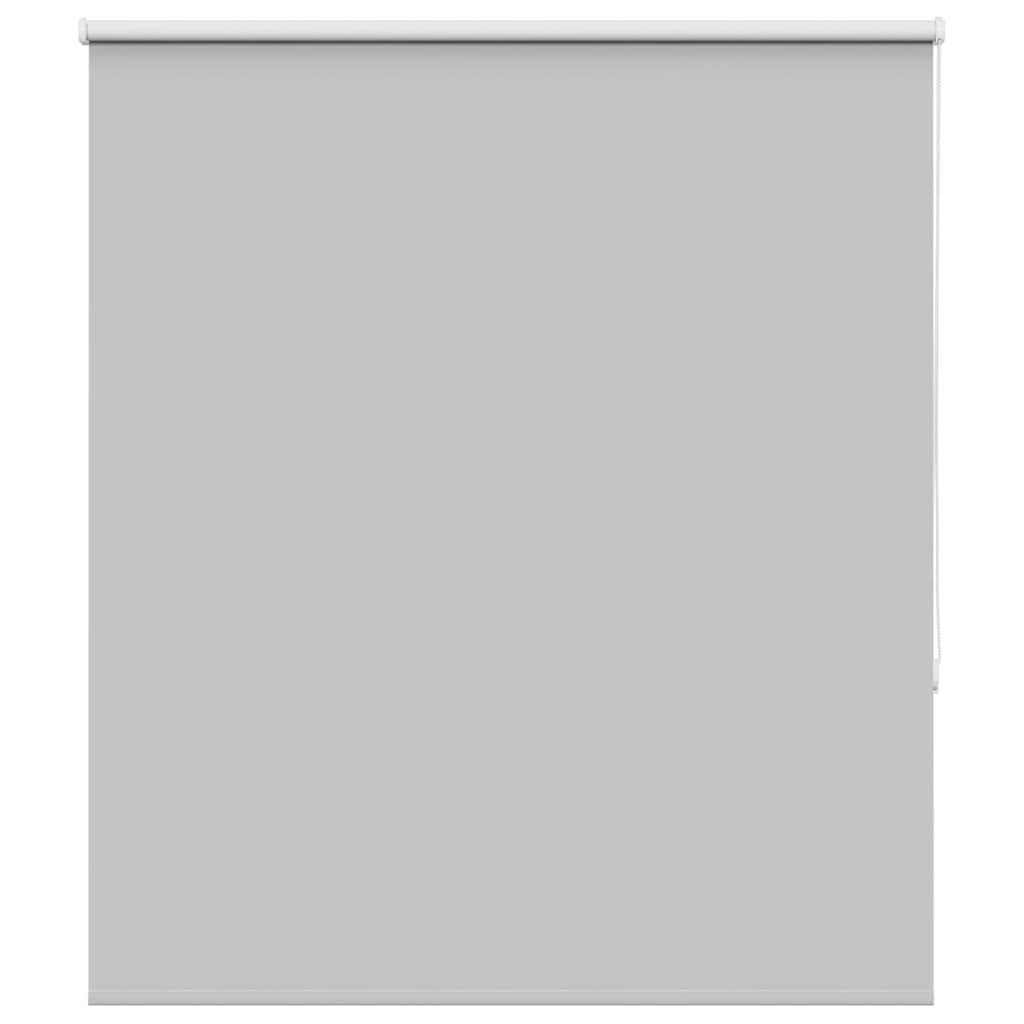 Roller Blind Blackout Light Grey 125x175 cm Fabric Width 121.6 cm Polyester