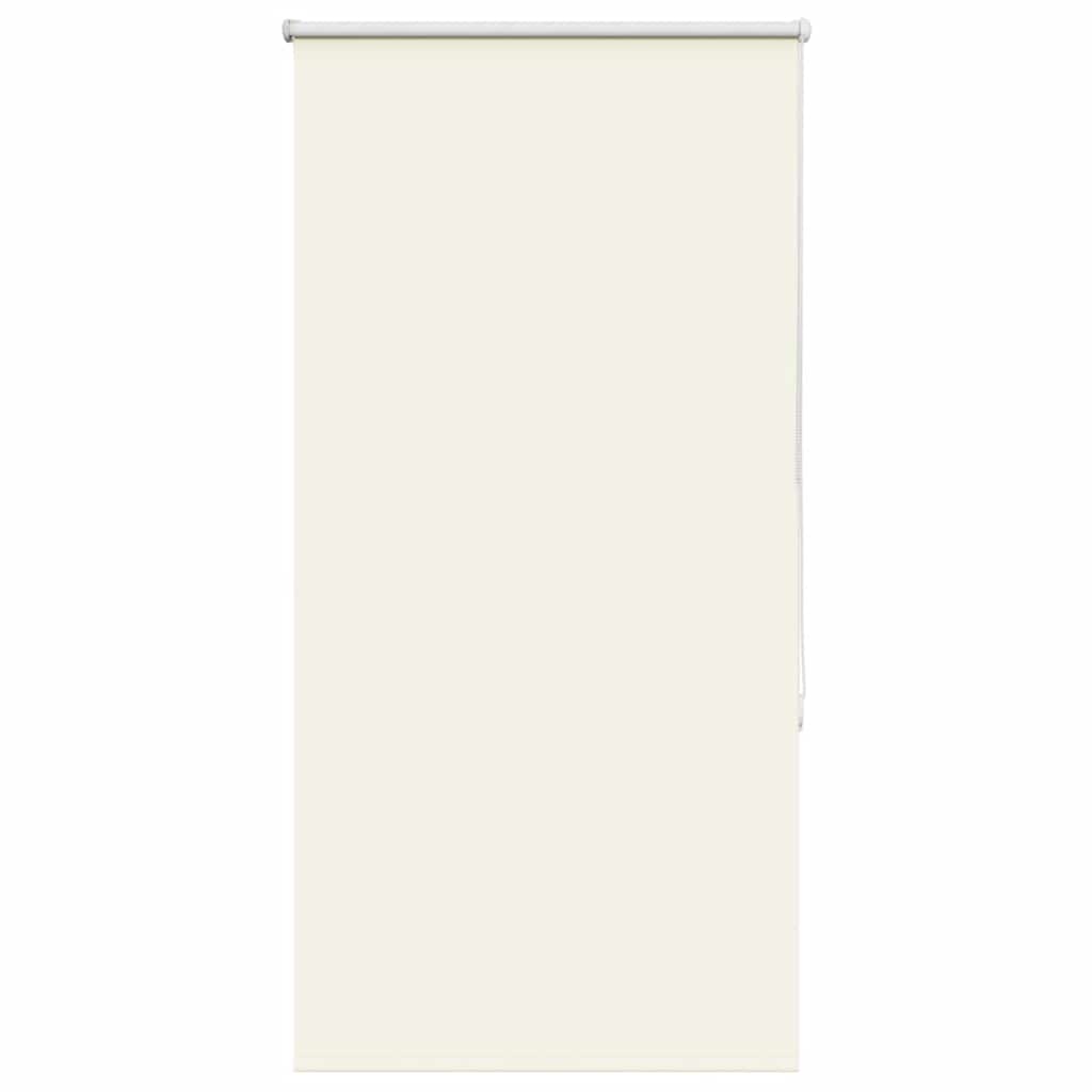 Roller Blind Blackout Off White 75x175 cm Fabric Width 70.7 cm Polyester