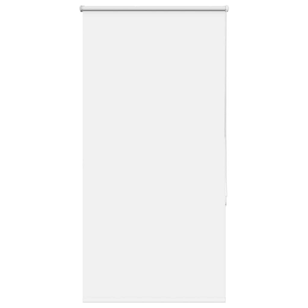 Roller Blind Blackout White 85x150 cm Fabric Width 80.7 cm Polyester