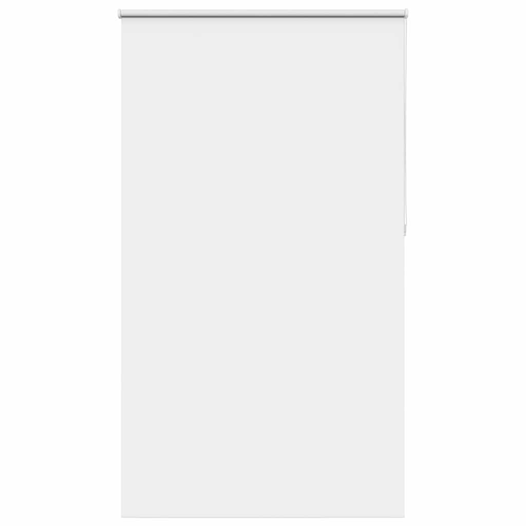 Roller Blind Blackout White 130x210 cm Fabric Width 126.6 cm Polyester