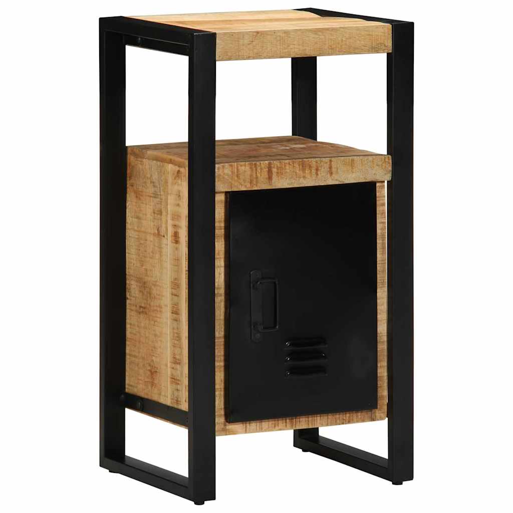 Bathroom Cabinet 40x35x75 cm Solid Wood Rough Mango