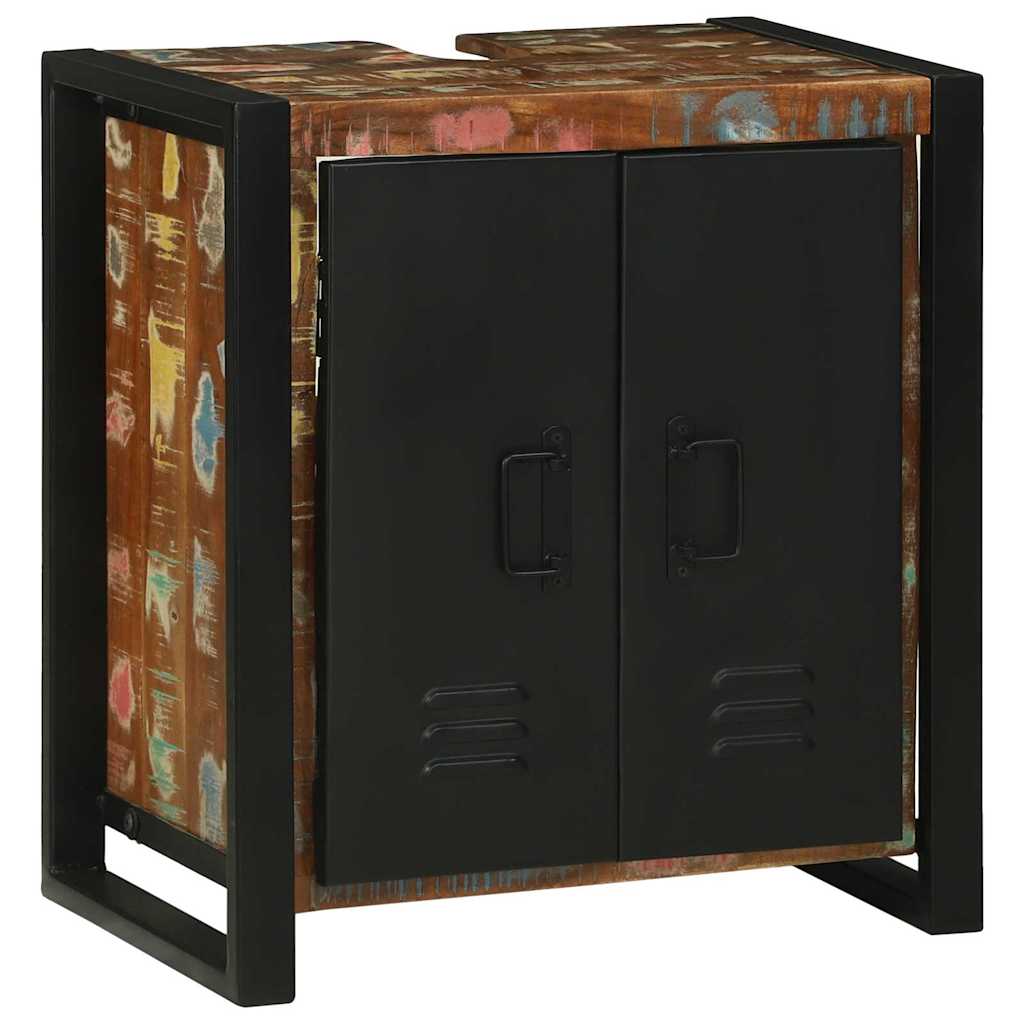 Sink Cabinet 55x35x60 cm Solid Wood Reclaimed