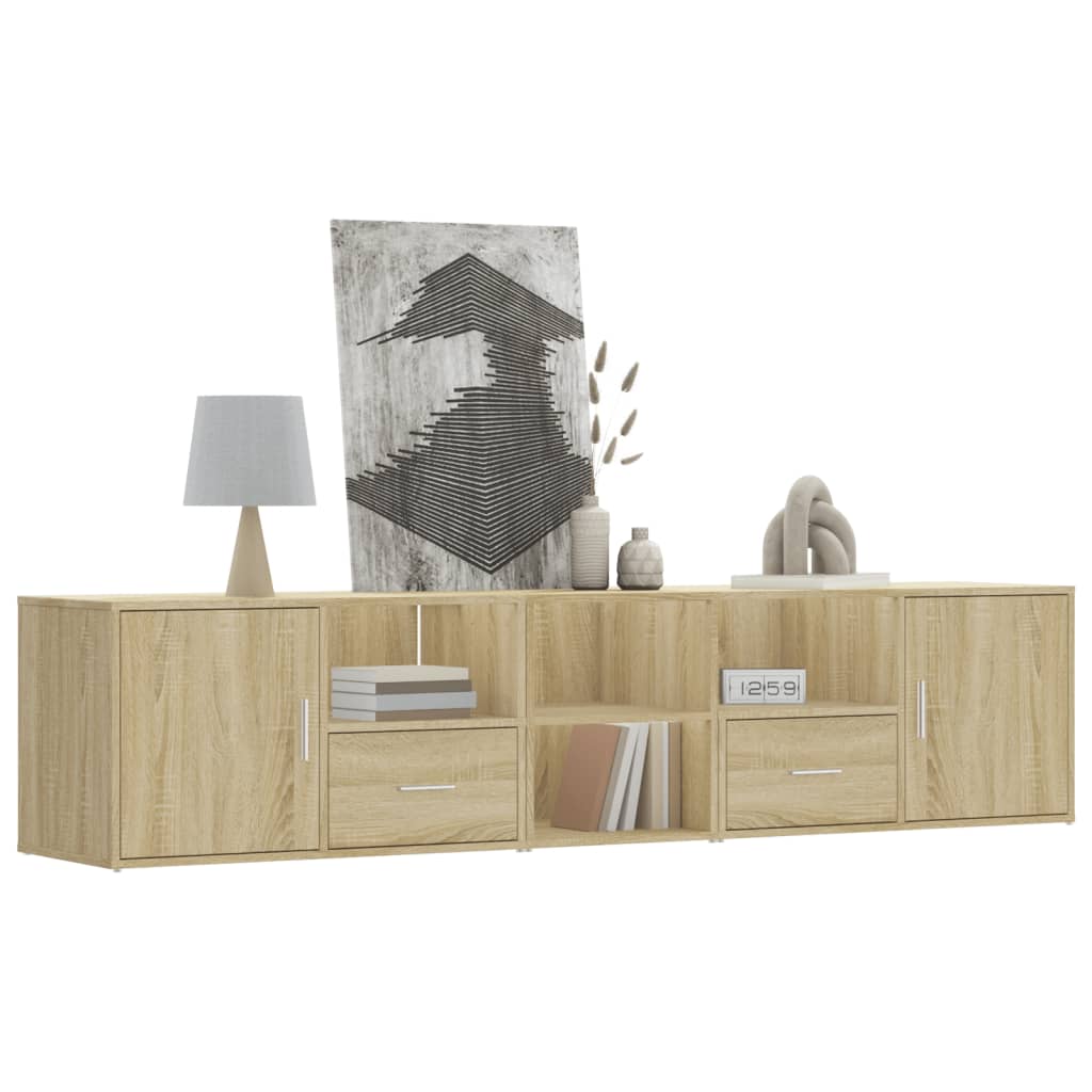 Corner Cabinet Sonoma Oak 200x40x45 cm Engineered Wood