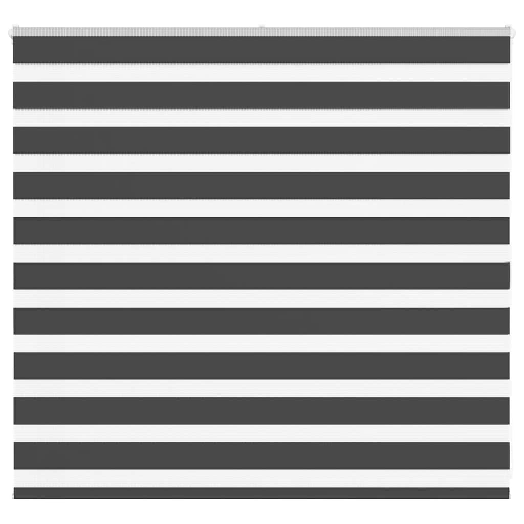 Zebra Blind Black 165x100 cm Fabric Width 160.9 cm Polyester