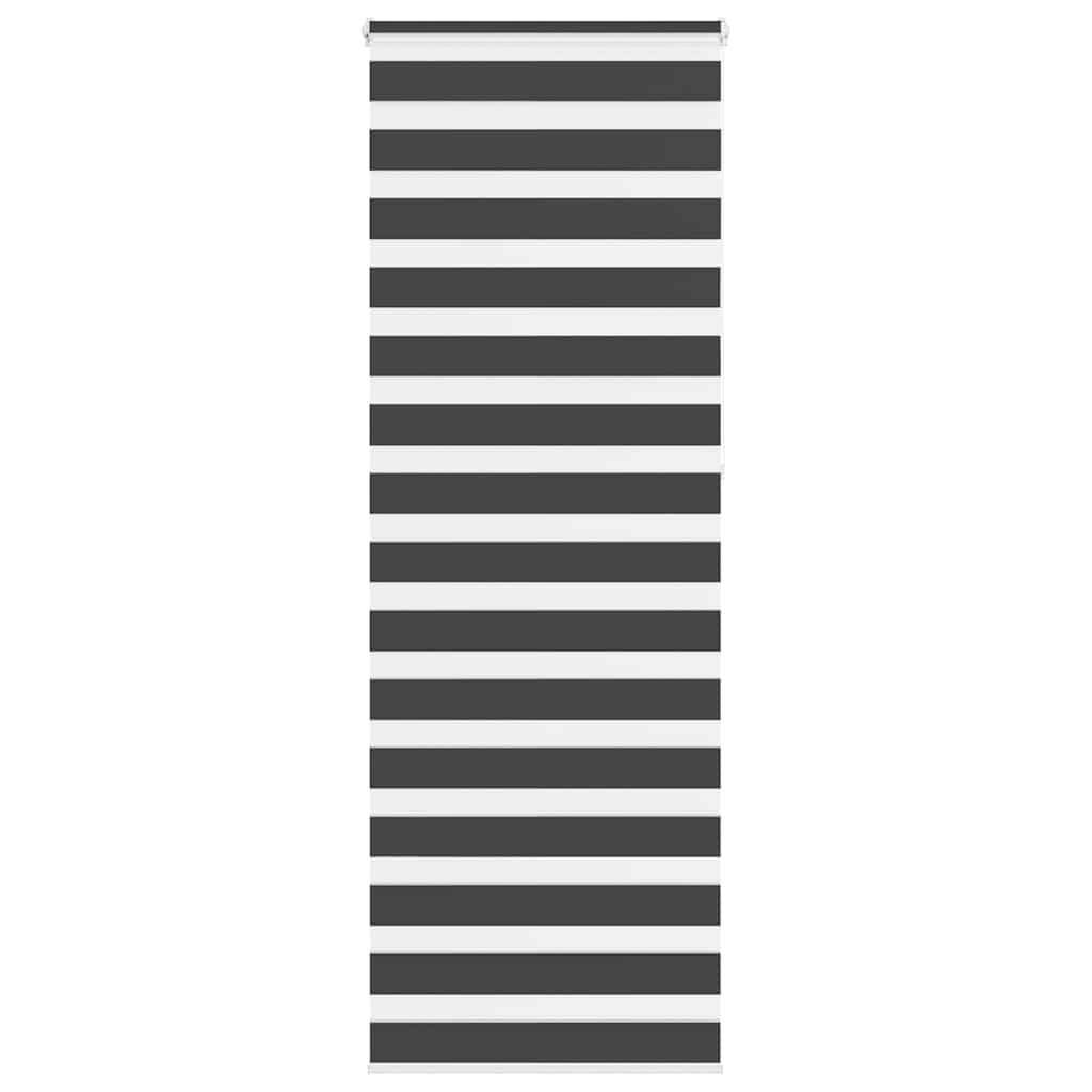 Zebra Blind Black 70x230 cm Fabric Width 65.9 cm Polyester