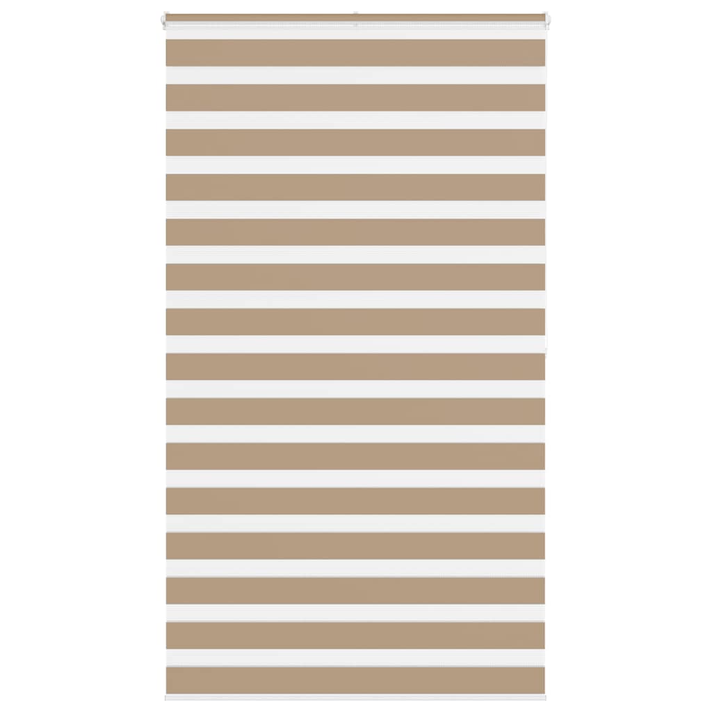 Zebra Blind Sand Brown 135x200 cm Fabric Width 130.9 cm Polyester