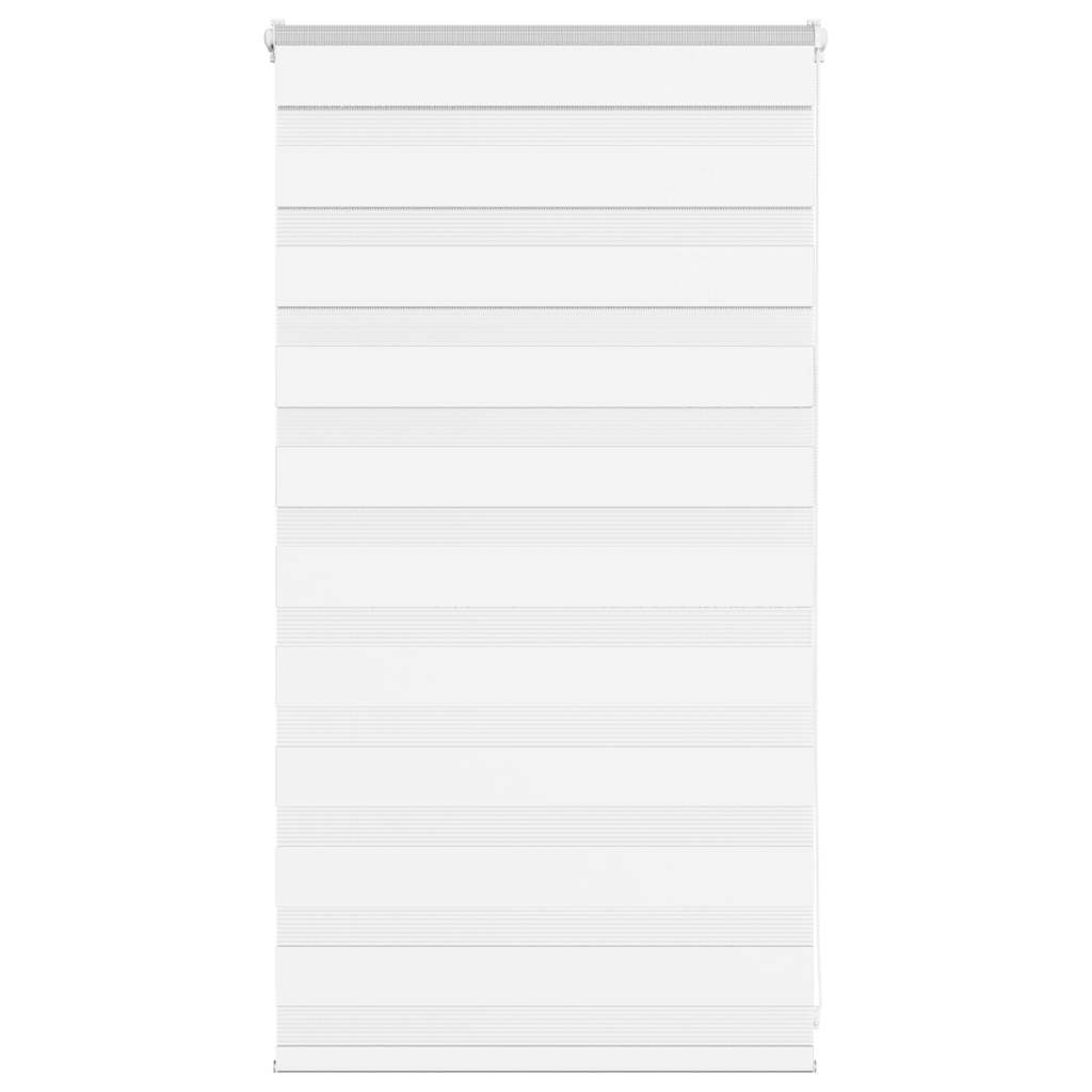 Zebra Blind White 90x100 cm Fabric Width 85.9 cm Polyester