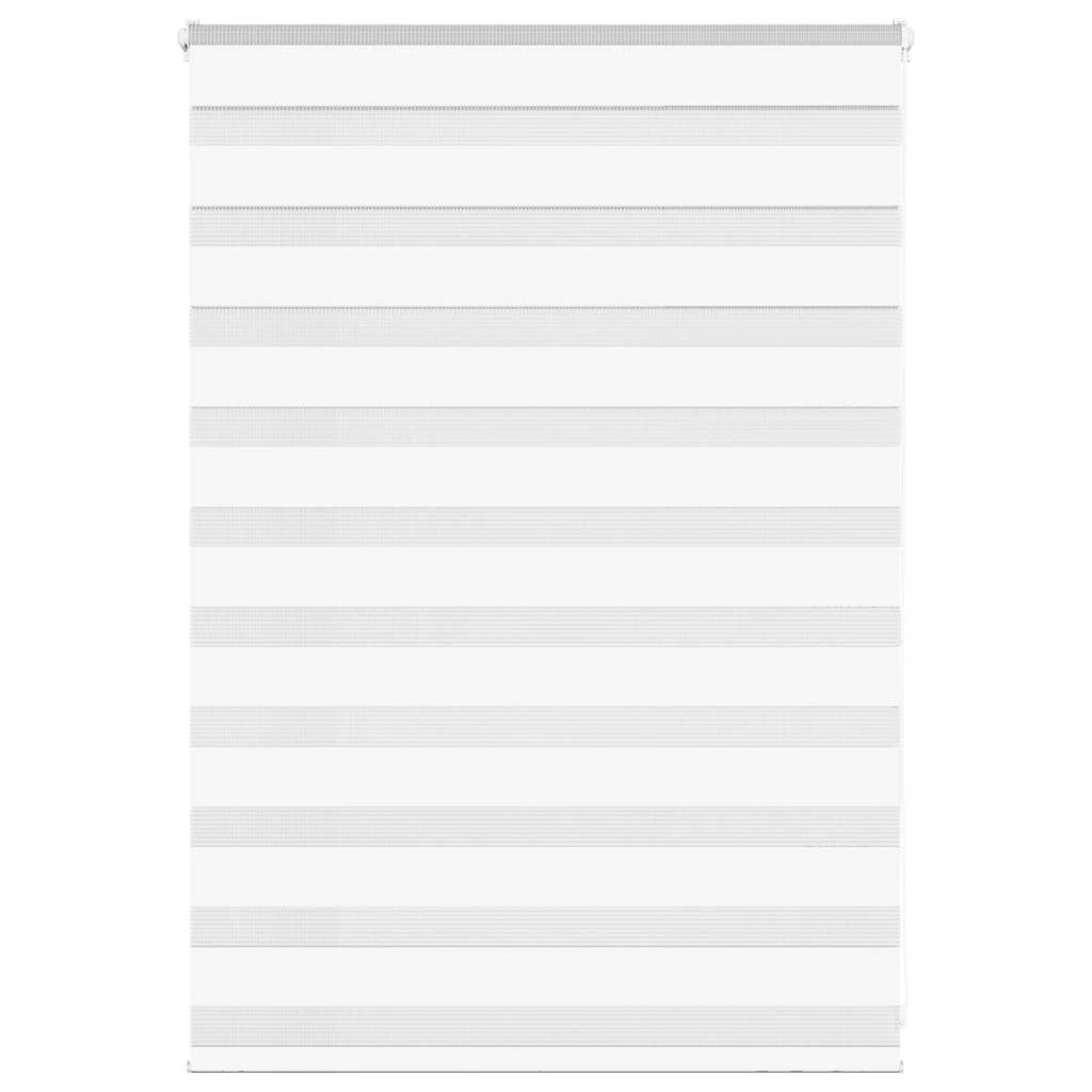 Zebra Blind White 115x100 cm Fabric Width 110.9 cm Polyester