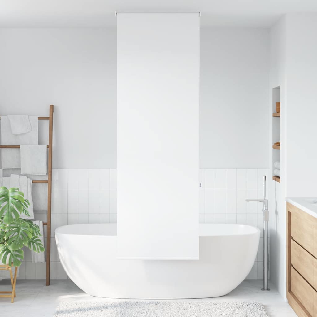 Shower Roller Blind 80x240 cm Fabric Width 76 cm