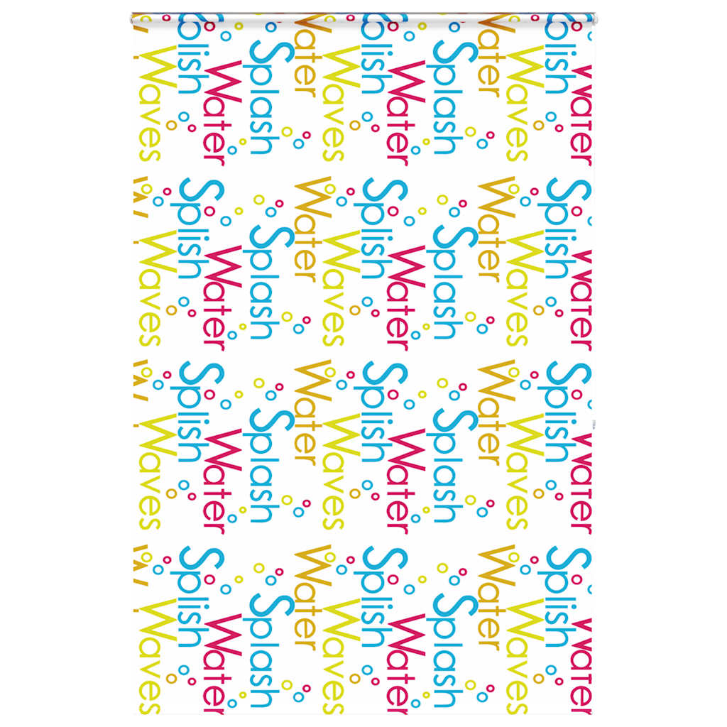 Shower Roller Blind with Cassette 160x240 cm Fabric Width 156 cm