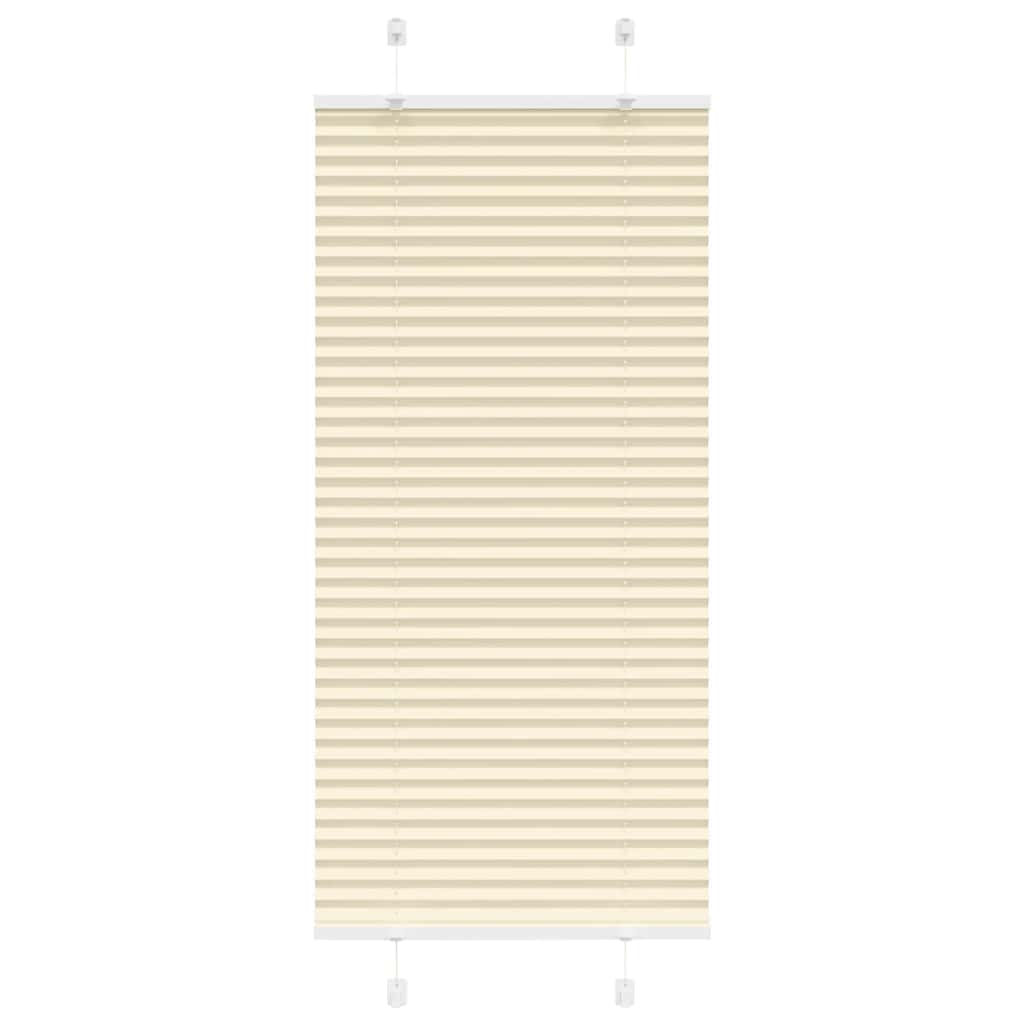 Pleated Blind Cream 65x150 cm Fabric Width 64.4 cm Polyester