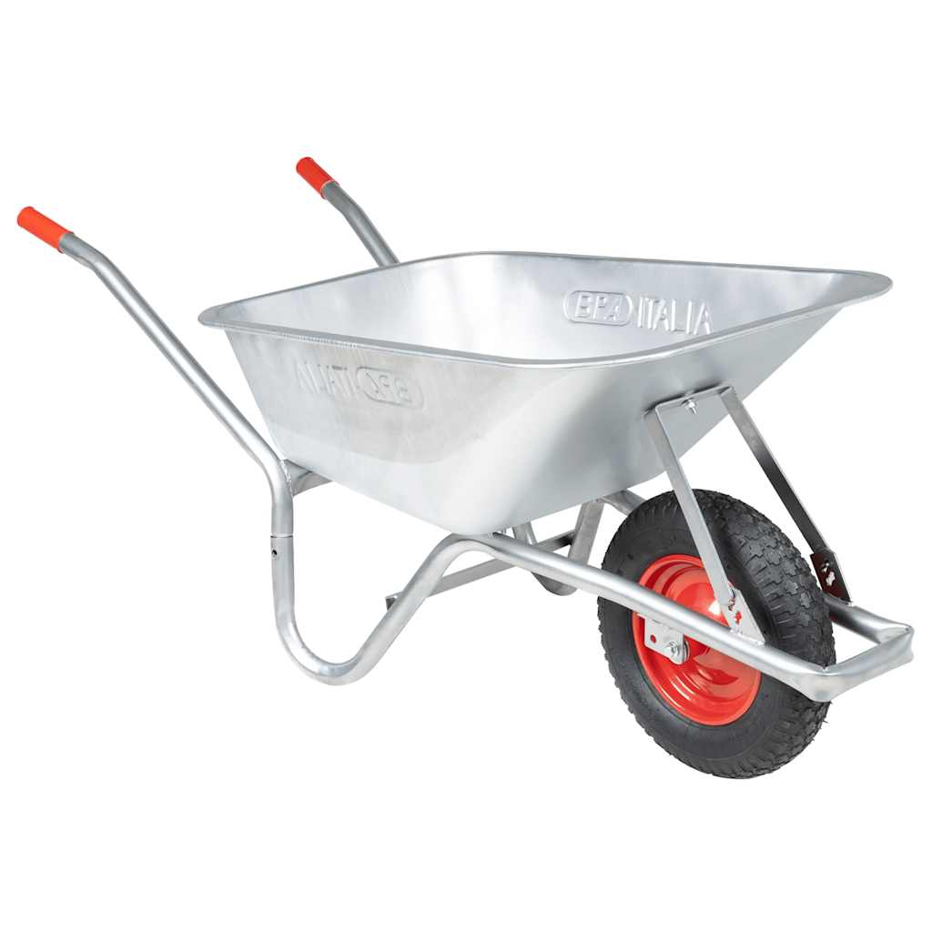 NEORIDG Wheelbarrow 90 L 150 kg Galvanised and Plastic Steel