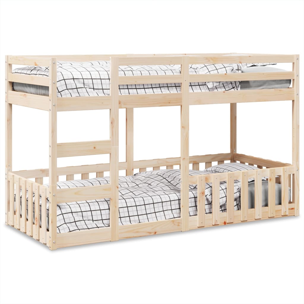 Bunkbed 80x200cm Solid Wood Pine