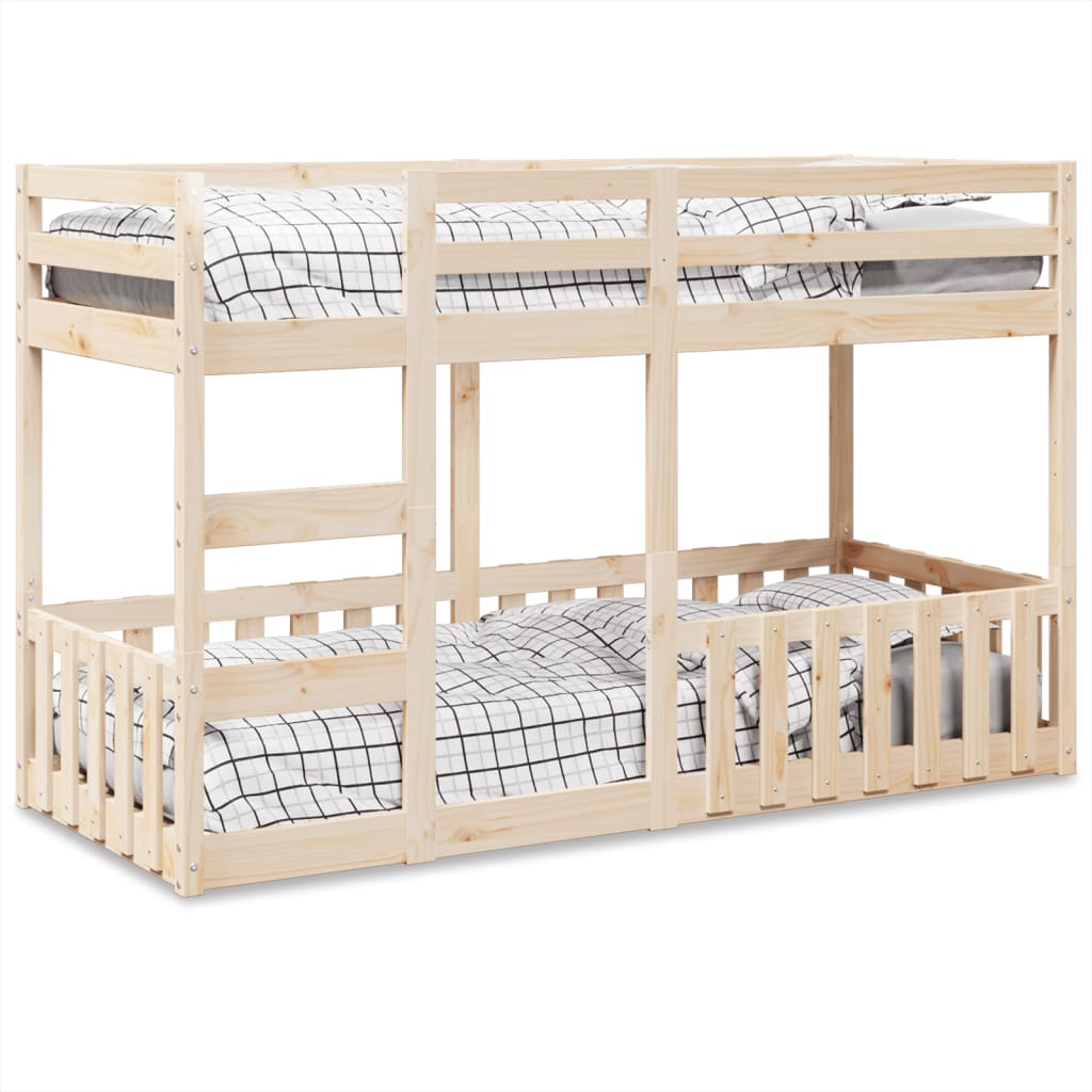 Bunkbed 75x190cm Solid Wood Pine