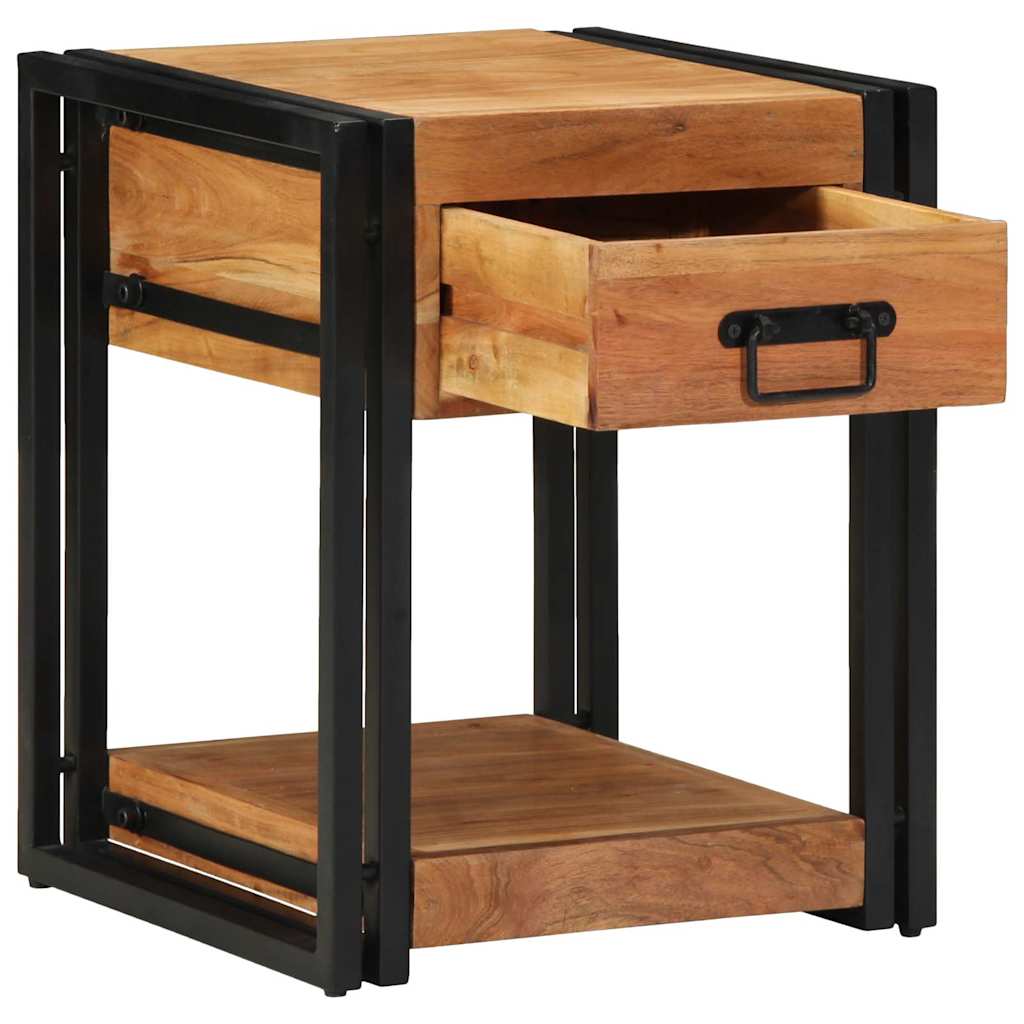 Nightstand 40x40x50 cm Solid Acacia Wood